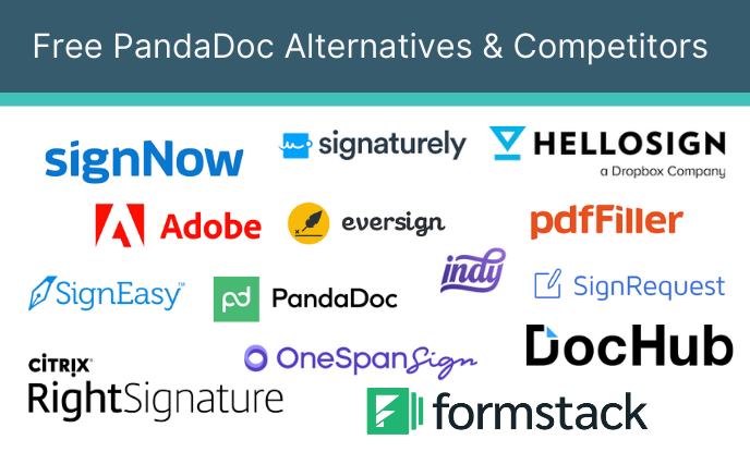 35+ PandaDoc Alternatives & Competitors 2023 (Free + Paid)